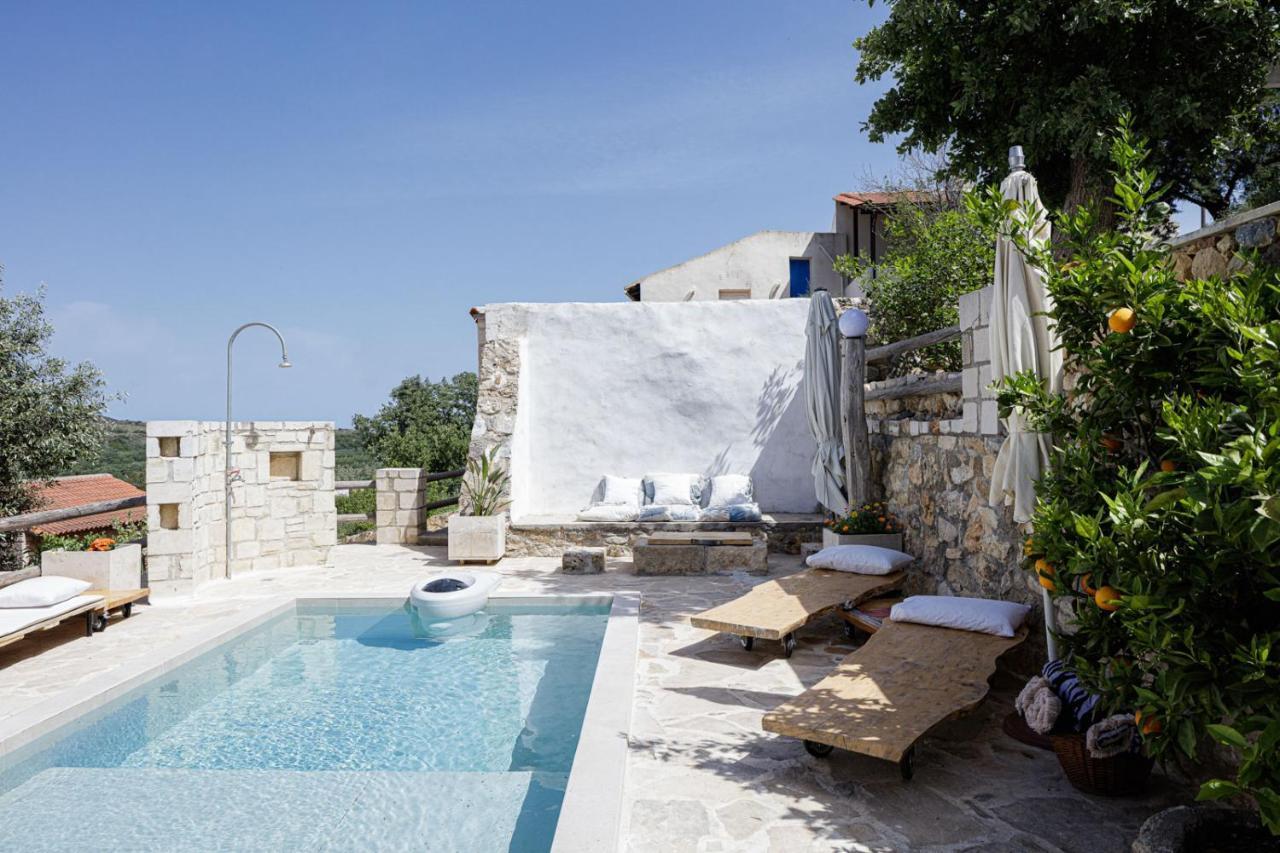 Вилла Antonia'S Stonebuilt Mansion With A Private Pool Armenoi  Экстерьер фото